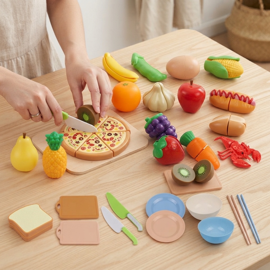 Kitchen Kids Baking Set - 2026 Montessori Oyuncak Mutfak Seti: 1