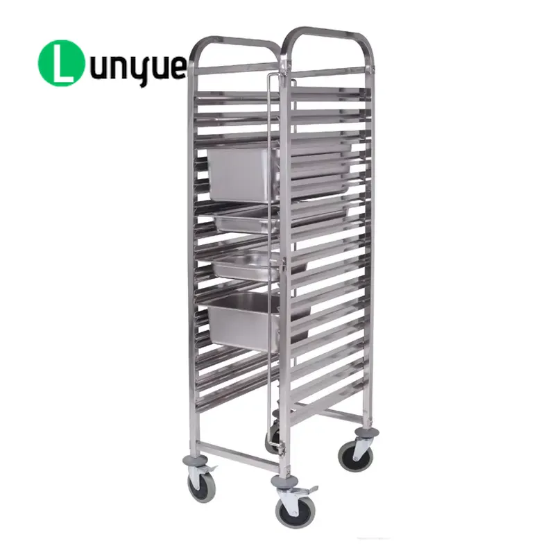 15 Katlı Paslanmaz Çelik GN Iz - Kitchen Baking Cart incelemesi ve fiyatı