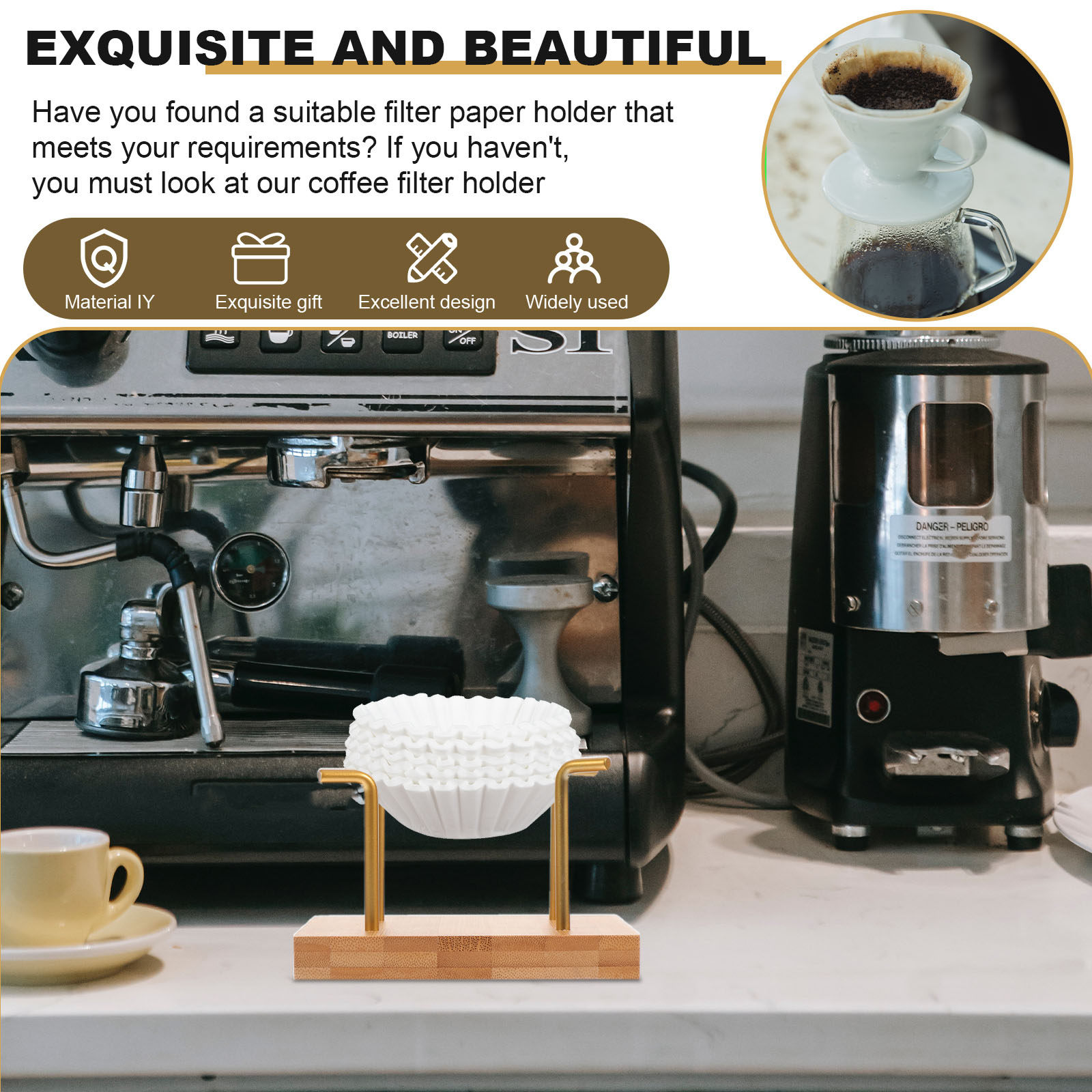 1 Adet Kek Filtre Kağıdı Stand - Kitchen Baking Rack incelemesi ve fiyatı