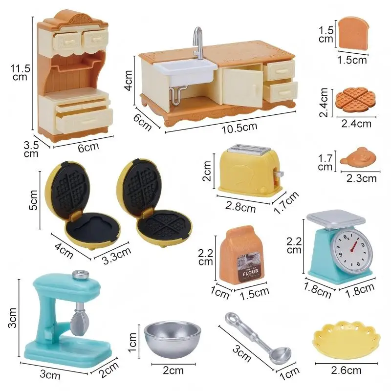 1:12 Ölçekli Bebek Evi Minyatü - Kitchen Uncle incelemesi ve fiyatı