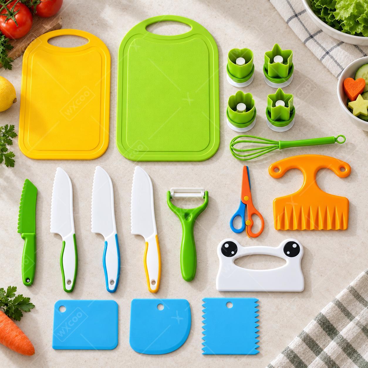 WXCOO Çocuklar İçin Güvenli Pl - Kitchen Kids Baking Set incelemesi ve fiyatı