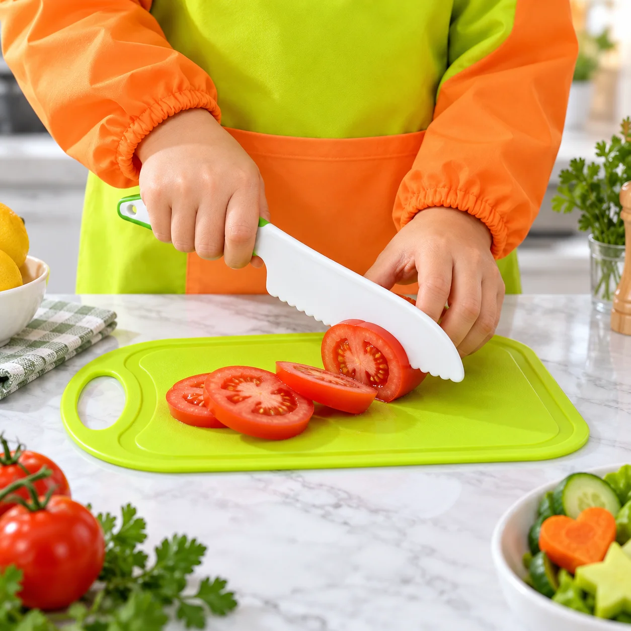 WXCOO Çocuklar İçin Güvenli Pl - Kitchen Kids Baking Set incelemesi ve fiyatı