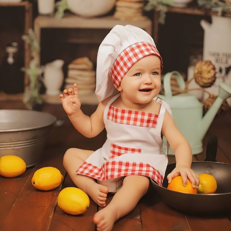 Çocuklar için Şef Önlüğü ve Şa - Kitchen Kids Baking Set incelemesi ve fiyatı