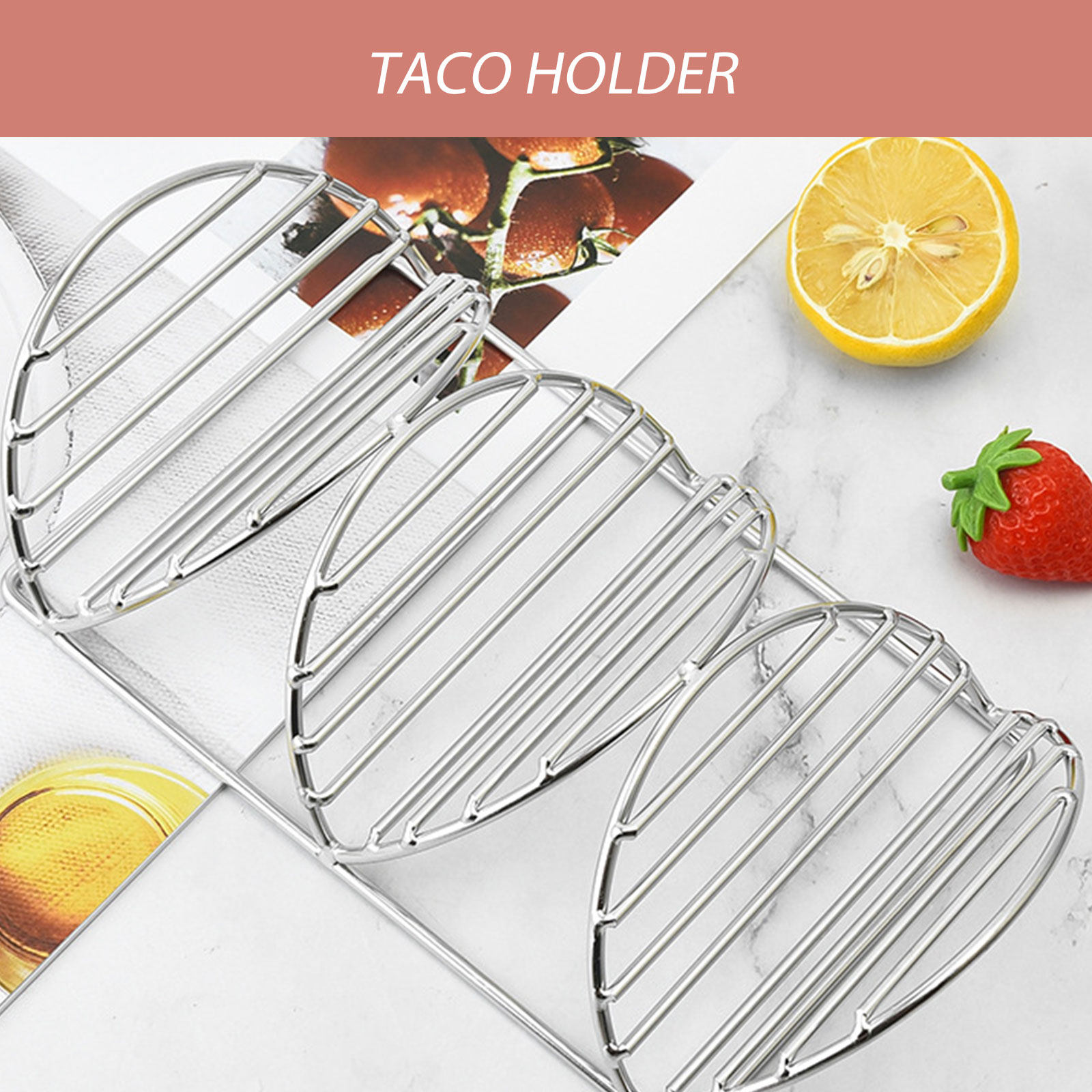Taco Standı, Paslanmaz Çelik,  - Kitchen Baking Rack incelemesi ve fiyatı