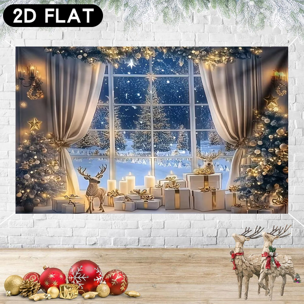 Beyaz kış temalı, Noel arka pl - Kitchen Baking Background incelemesi ve fiyatı