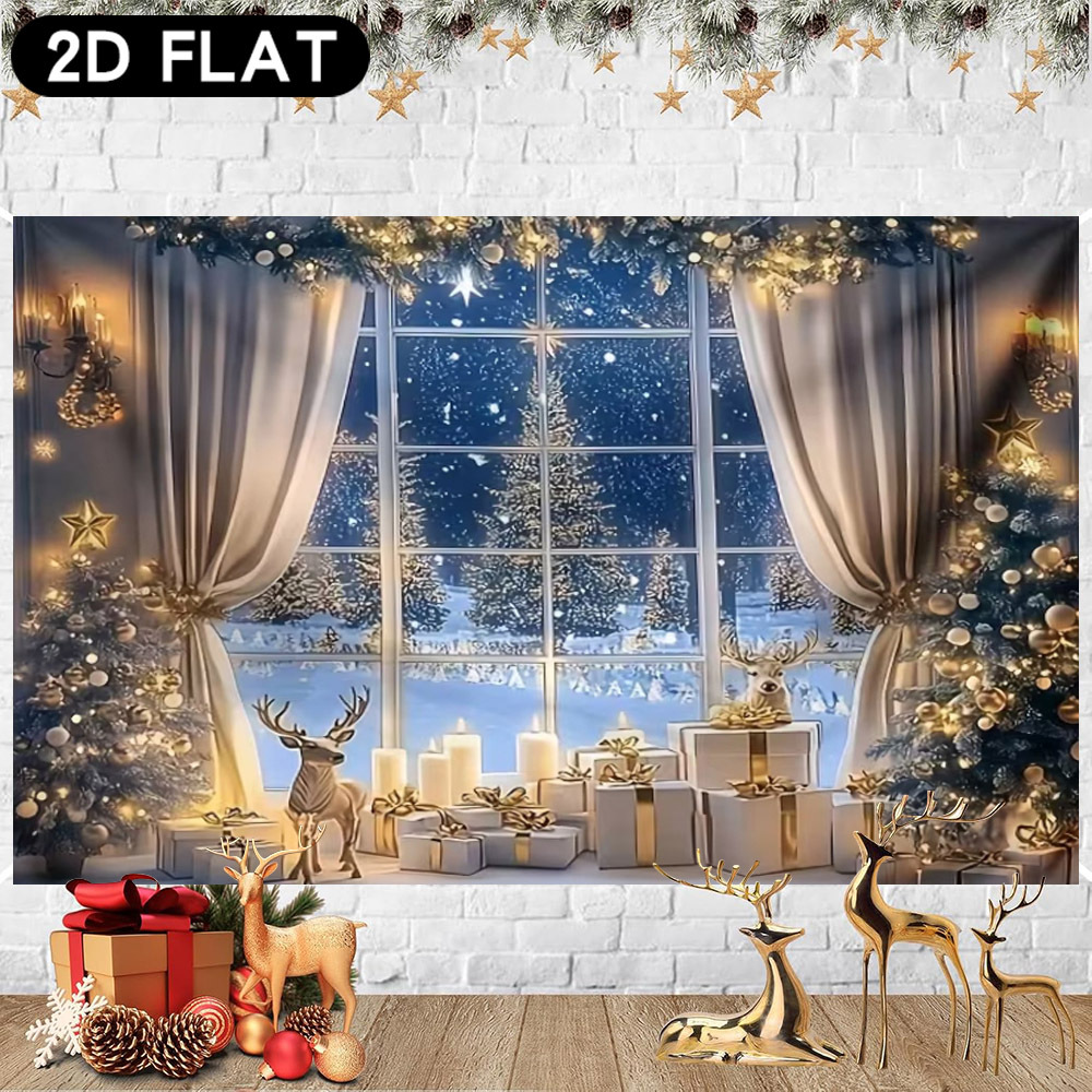Beyaz kış temalı, Noel arka pl - Kitchen Baking Background incelemesi ve fiyatı