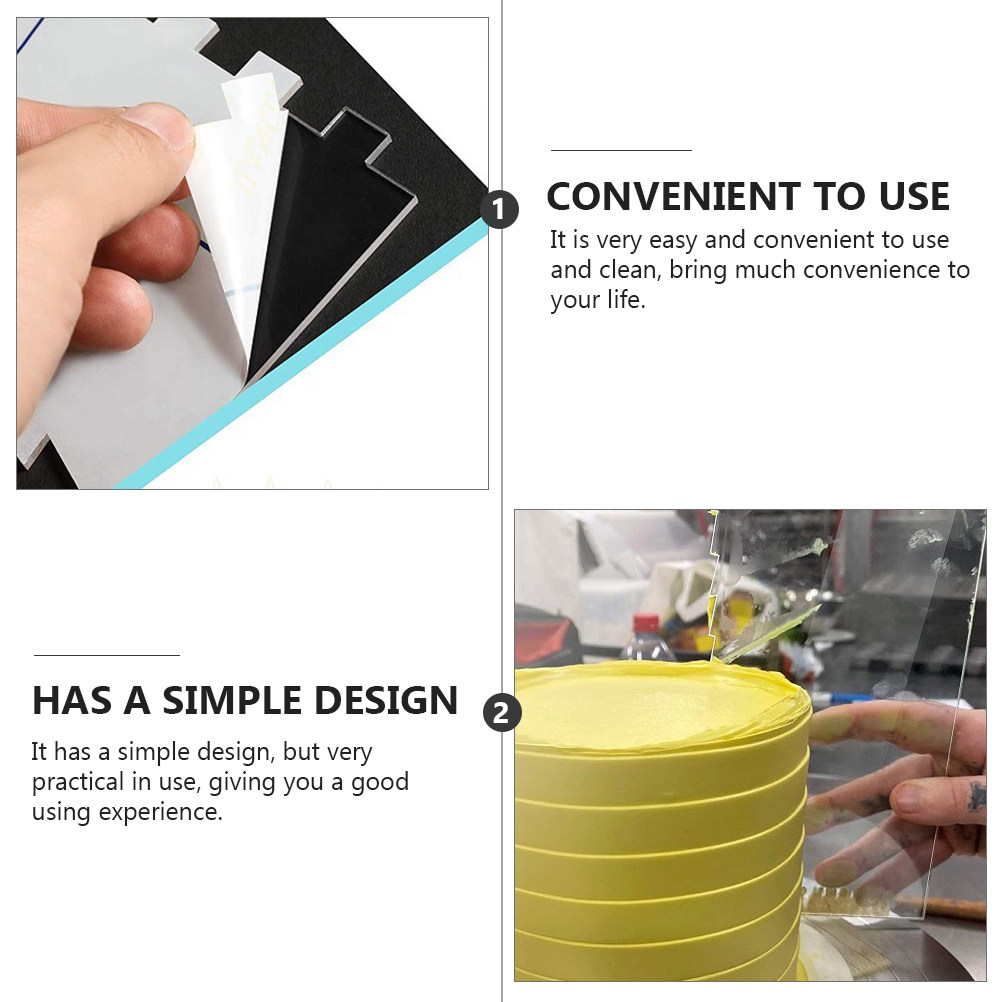 6 Parçalı Akrilik Kek Spatulas - Baking Kitchen Set incelemesi ve fiyatı