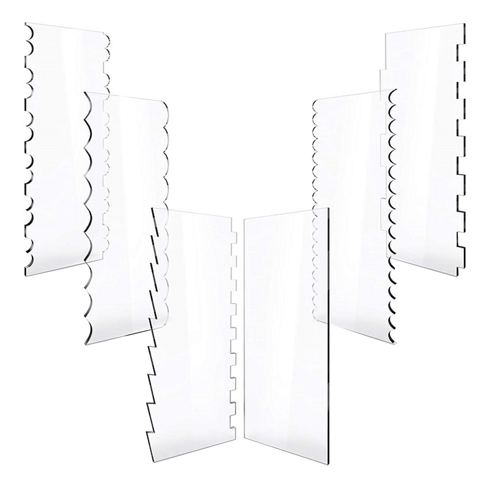6 Parçalı Akrilik Kek Spatulas - Baking Kitchen Set incelemesi ve fiyatı